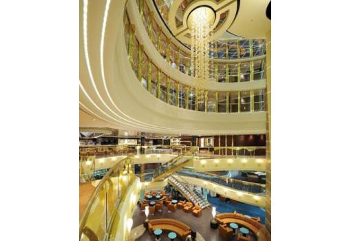 MSC Fantasia - Vista general del Atrium